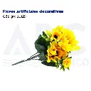 Flores artificiales decorativas