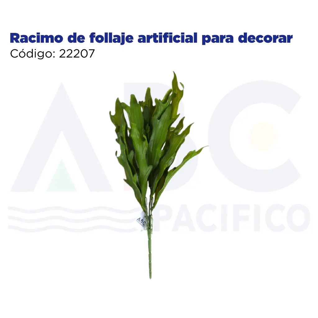 Racimo de follaje artificial para decorar