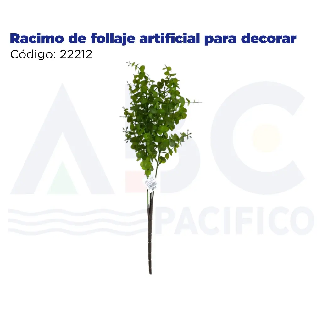 Racimo de follaje artificial para decorar