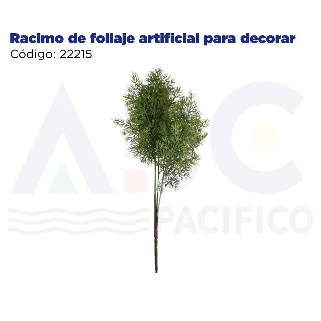 Racimo de follaje artificial para decorar