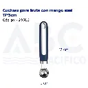 Cuchara para fruta con mango azul 17*3cm