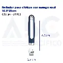 Rallador para cítricos con mango azul 16.5*2.5cm