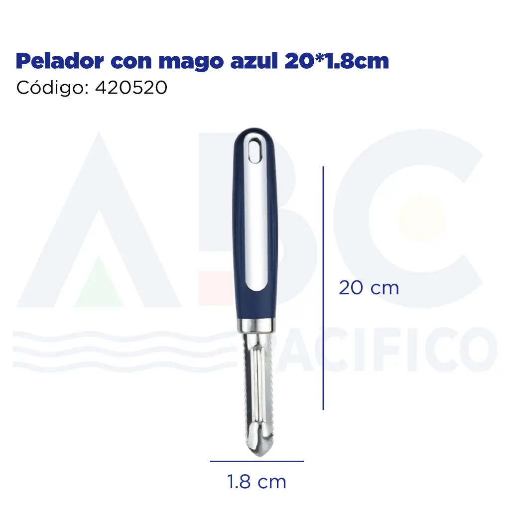 Pelador con mago azul 20*1.8cm