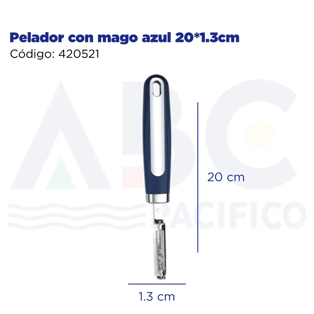 Pelador con mago azul 20*1.3cm