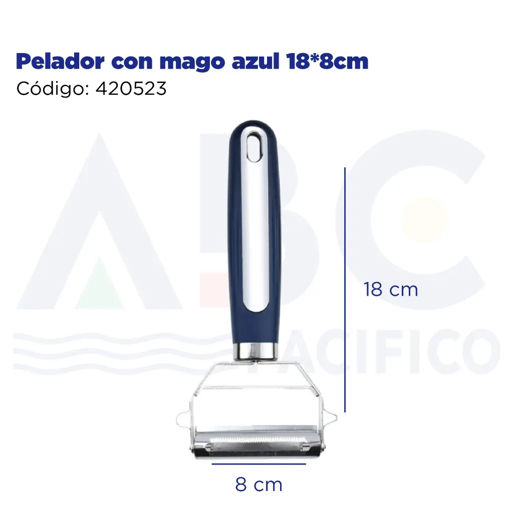 Pelador con mago azul 18*8cm