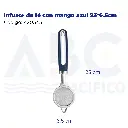 Infusor de té con mango azul 23*6.5cm