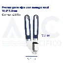 Prensa para ajos con mango azul 19.2*5.2cm