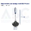 Espumadera con mango azul 33.5*11.5cm