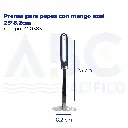 Prensa para papas con mango azul 25*8.2cm