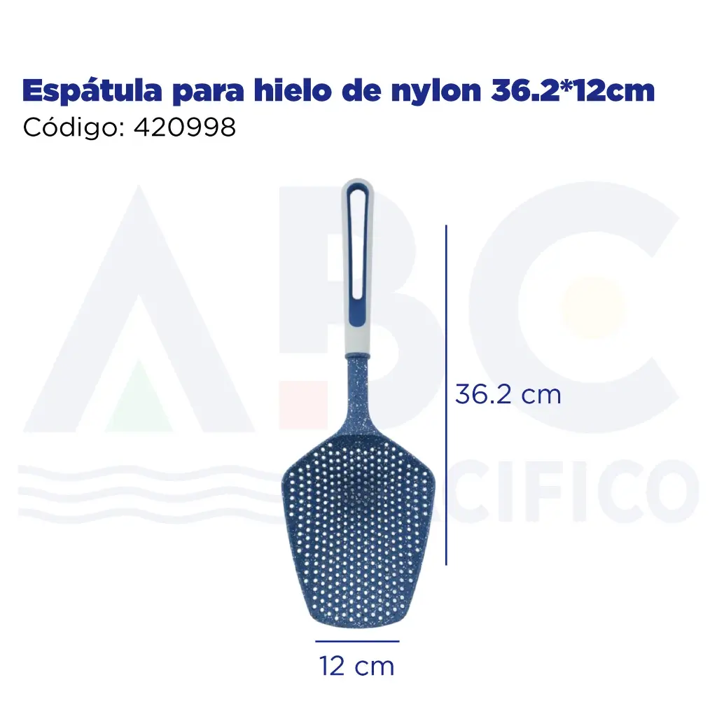 Espátula para hielo de nylon 37*12*6.5cm