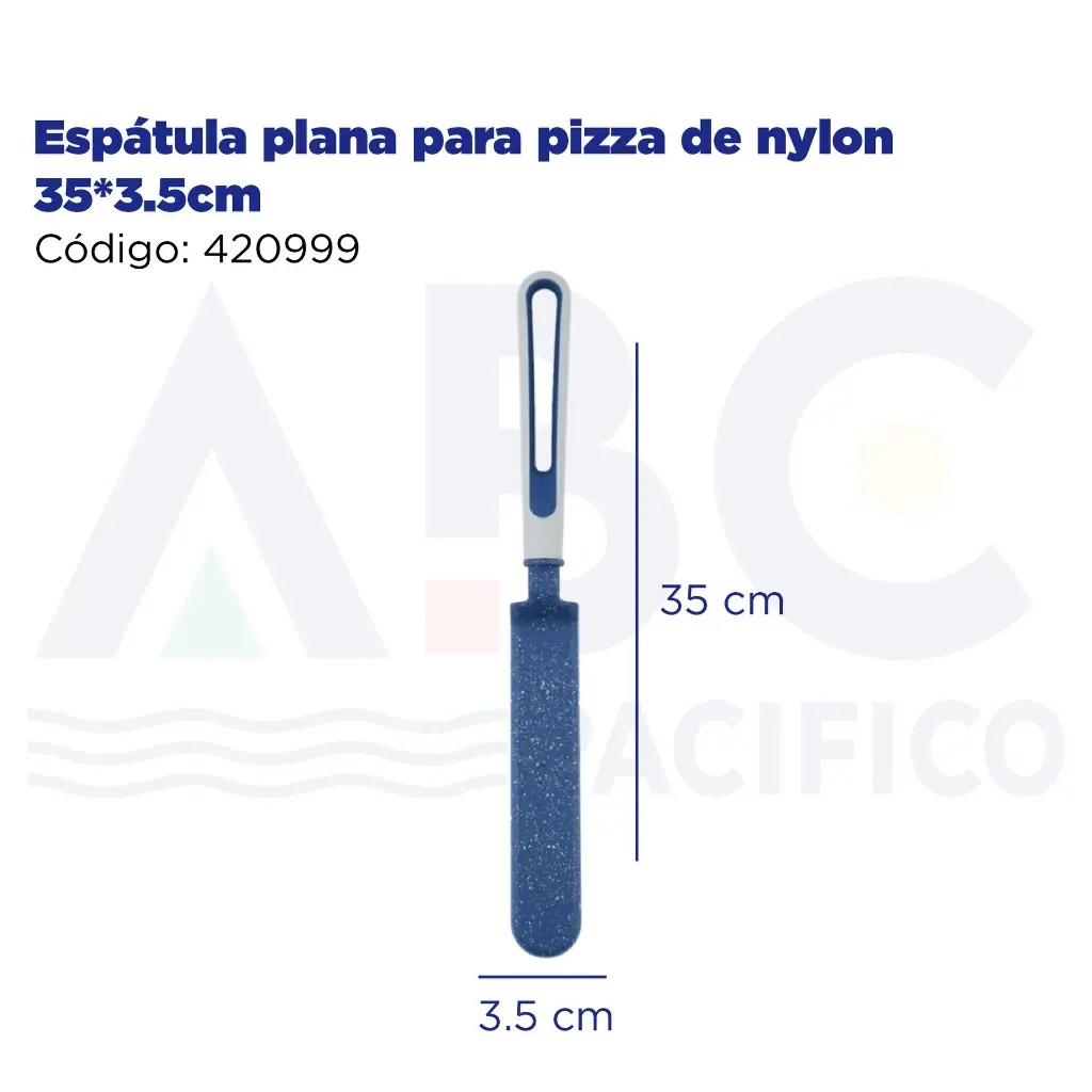 Espátula plana para pizza de nylon 35*3.5*3.5cm