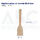 Espátula plana de bambú 30.3*6cm
