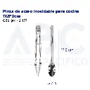Pinza de acero inoxidable para cocina 17.8*3cm