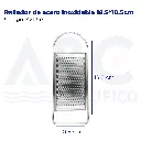 Rallador de acero inoxidable 18.5*10.5cm