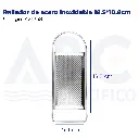 Rallador de acero inoxidable 18.5*10.9cm