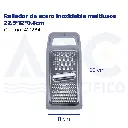 Rallador de acero inoxidable multiusos 22.5*9*0.8cm