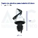 Tapón de plastico para botella 8*3.6cm