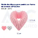 Molde de silicona para pastel con forma de corazón 25*22.5cm