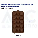 Moldes para chocolate con formas de regalos 15 cavidades
