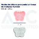 Moldes de silicona para pastel en forma de mariposa 4 piezas