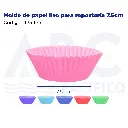 Molde de papel liso para repostería 7.5cm