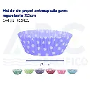 Molde de papel estampado para repostería 7.5cm