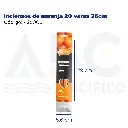 Inciensos de naranja 20 varas 26cm