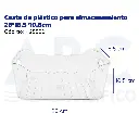 Cesta de plástico para almacenamiento 26*18.5*10.5cm