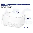 Cesta de plástico para almacenamiento 27.5*18*13.5cm	