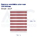 Persiana enrollable color rosa 150*200cm