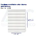Persiana enrollable color blanca 200*200cm