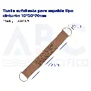 Toalla exfoliante para espalda tipo cinturón 10*30*70cm