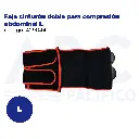 Faja cinturón doble para compresión abdominal L