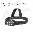 Linterna minera recargable 7*4cm