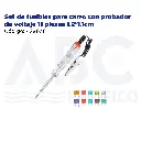 Set de fusibles para carro con probador de voltaje 11 piezas 1.2*1.1cm