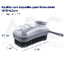 Cepillo con deposito para lavandería 12*6*4.5cm