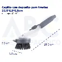 Cepillo con deposito para trastes 23.5*6.5*5.5cm