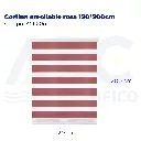 Cortina enrollable rosa 120*200cm