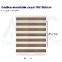 Cortina enrollable caqui 120*200cm