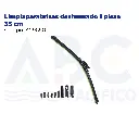 Limpiaparabrisas deshuesado 1 pieza 35 cm