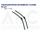Limpiaparabrisas deshuesado 2 piezas 55 cm