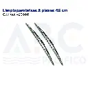 Limpiaparabrisas 2 piezas 45 cm