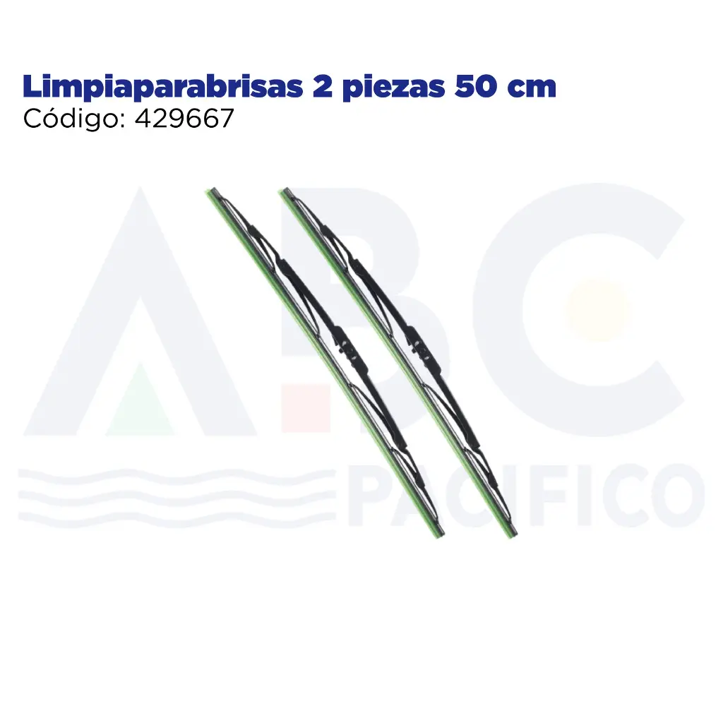 Limpiaparabrisas 2 piezas 50 cm