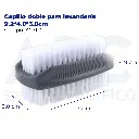 Cepillo doble para lavandería 9.2*4.9*3.8cm
