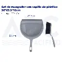 Set de recogedor con cepillo de plástico 32*23.5*10cm