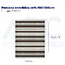 Persiana enrollable café 100*200cm