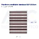 Persiana enrollable burdeos 120*200cm