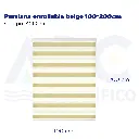 Persiana enrollable beige 100*200cm