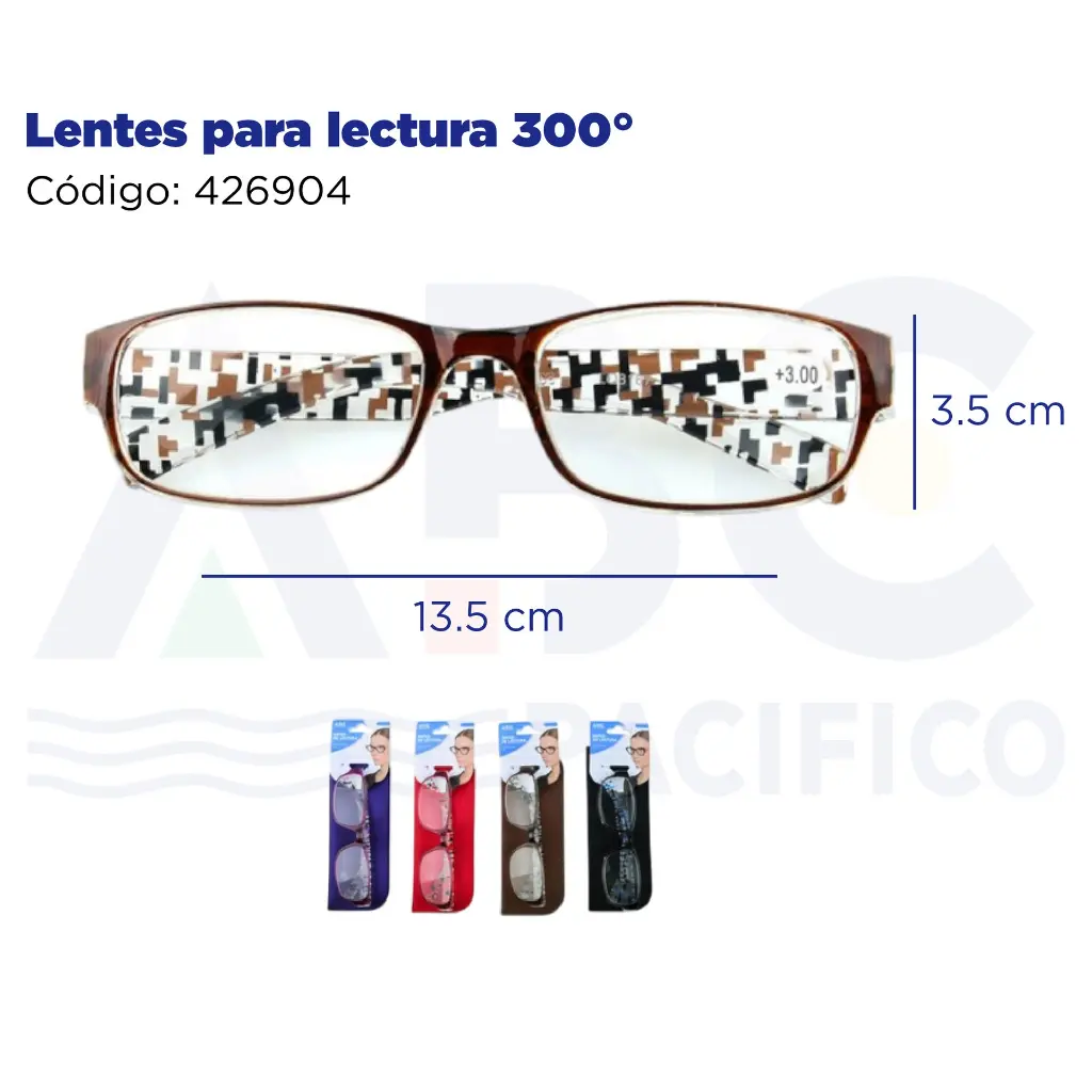 Lentes para lectura 300°