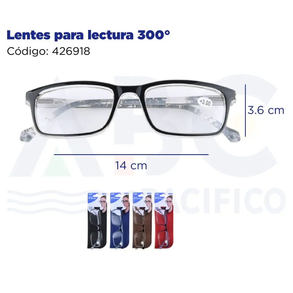 Lentes para lectura 300°